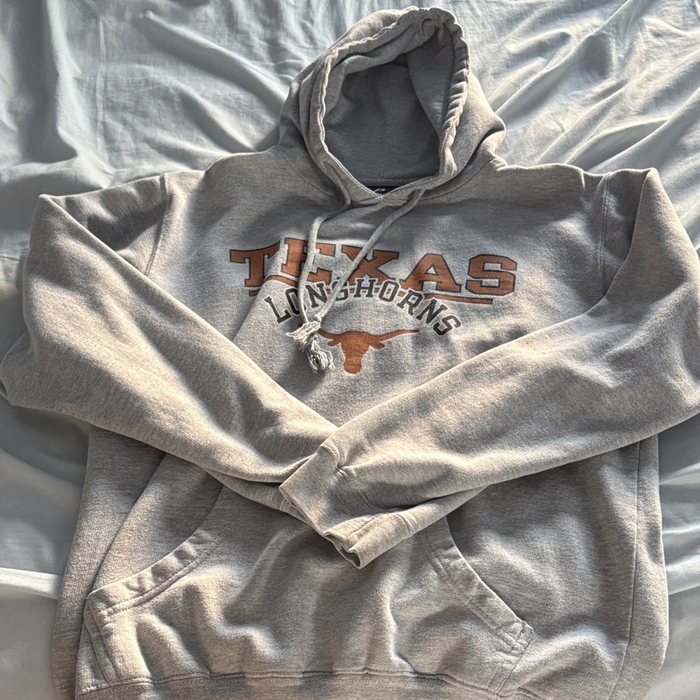 Gray Texas Longhorns Hoodie